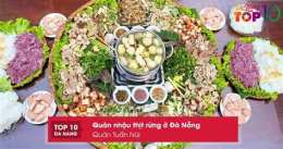 giao diện app quán tuấn núi (heo tộc - gà đồi) đà nẵng