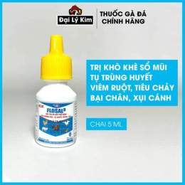 giao diện app thuốc trị sổ mũi cho gà đá