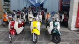 giao diện app xe máy ga 50cc nội địa nhật đã sử dụng ở hà nội