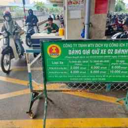 gửi xe qua đêm ở ga đà nẵng
