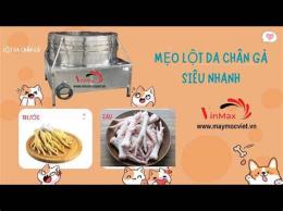 hướng dẫn sử dụng cách lột da chân gà
