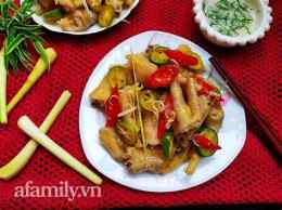 hướng dẫn sử dụng chân gà sả tắc đà lạt ảnh