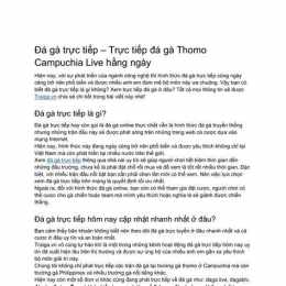 hướng dẫn sử dụng đá gà trực tiếp cpblenglish