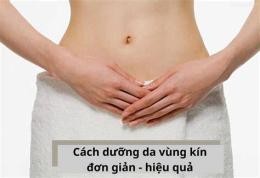 hướng dẫn sử dụng da vùng kín như da gà