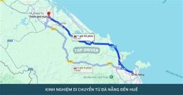 hướng dẫn sử dụng ga đà nẵng đến huế