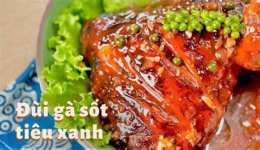 hướng dẫn sử dụng gà sốt tiêu xanh đà lạt