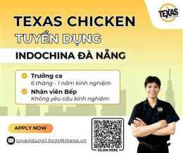 hướng dẫn sử dụng gà texas đà nẵng menu