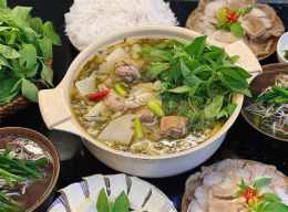 hướng dẫn sử dụng lẩu gà lá é hạnh đà lạt yersin