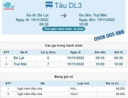 hướng dẫn sử dụng vé vào ga đà lạt