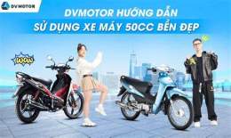 hướng dẫn sử dụng xe máy ga 50cc nội địa nhật đã sử dụng ở hà nội