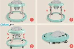 hướng dẫn sử dụng xe tập đi con gà đà nẵng