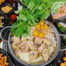 lẩu gà lá é ở đà lạt chỗ nào ngon