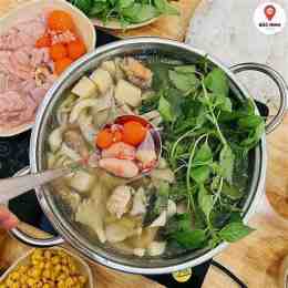 lẩu gà la é tao ngộ ở đà lạt