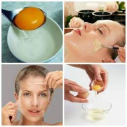 mặt nạ dưỡng da từ trứng gà