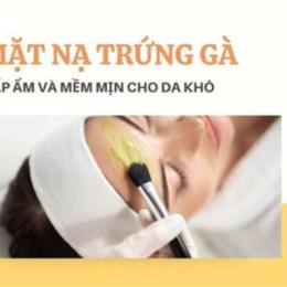 mặt nạ trứng gà dành cho da khô yoosun.vn