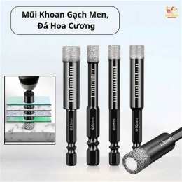 mũi khoan gạch men đầu giáo