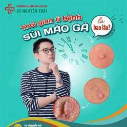 sùi mào gà hậu môn giai đoạn đầu
