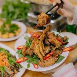 tao ngộ lẩu gà lá é đà lạt