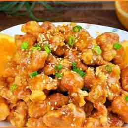 thịt gà sốt cam ngon đậm đà