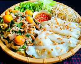 tính năng nổi bật bánh ướt lòng gà đà lạt lòng