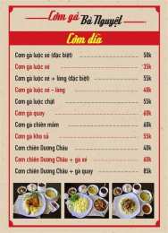 tính năng nổi bật cơm gà lê hồng phong đà nẵng
