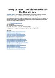 tính năng nổi bật đa ga savan