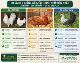 tính năng nổi bật giong ga da ba co