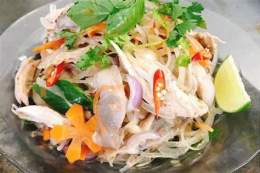 tính năng nổi bật nộm bưởi da xanh gà xé