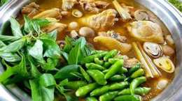 tính năng nổi bật thực đơn của lẩu gà bến đá