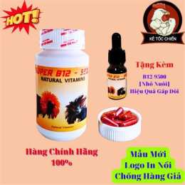 tính năng nổi bật thuốc gà đá b12 9500