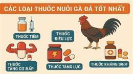 tính năng nổi bật thuốc nuôi gà đá tốt nhất