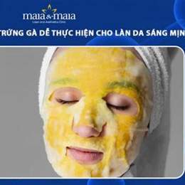 trị nám da mặt bằng trứng gà