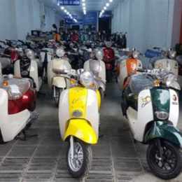 xe máy ga 50cc nội địa nhật đã sử dụng ở hà nội